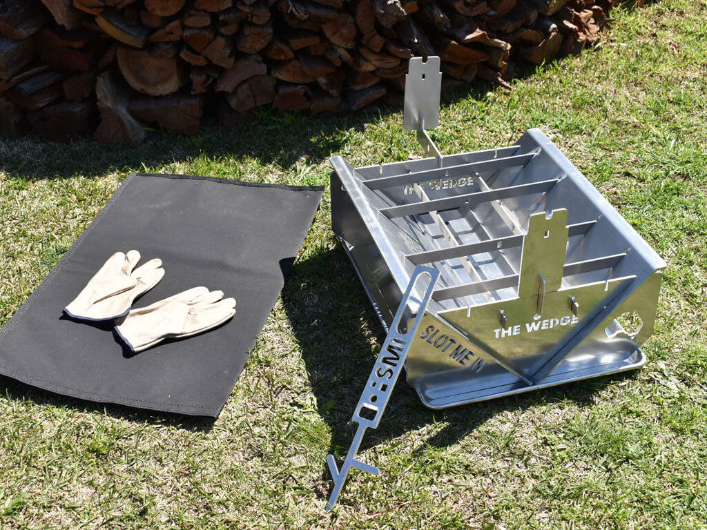 SLOT ME IN™ The Wedge Fire Pit Aussie Explorer™ 600